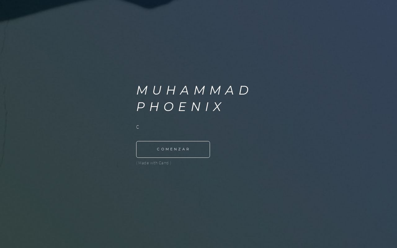 Carrd profile picture for @muhammed